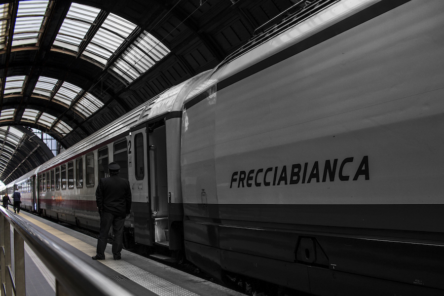 Train station in Milan