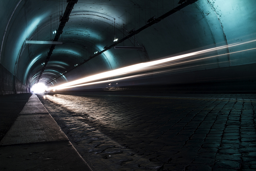 Tunnel in Rome